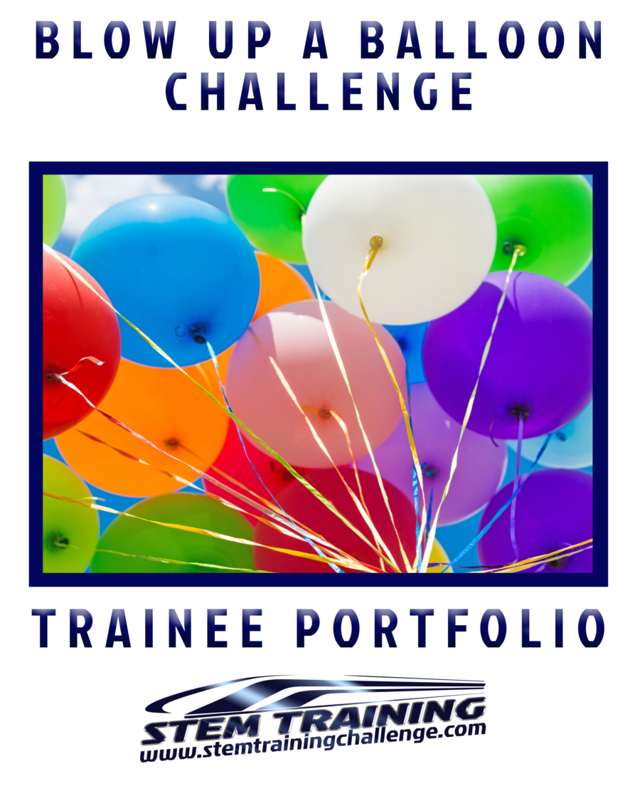 Blow Up A Balloon Challenge Trainee Portfolio PDF