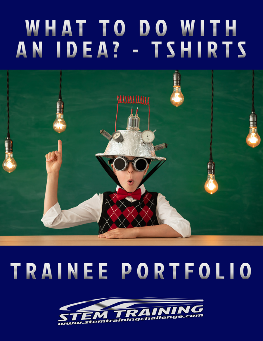 What To Do With An Idea - T-shirts  Trainee Portfolio PDF